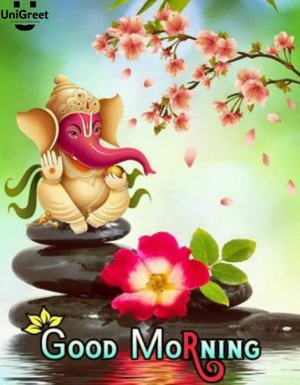 Good Morning Ganpati Images