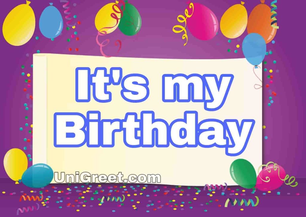 Happy Birthday To Me