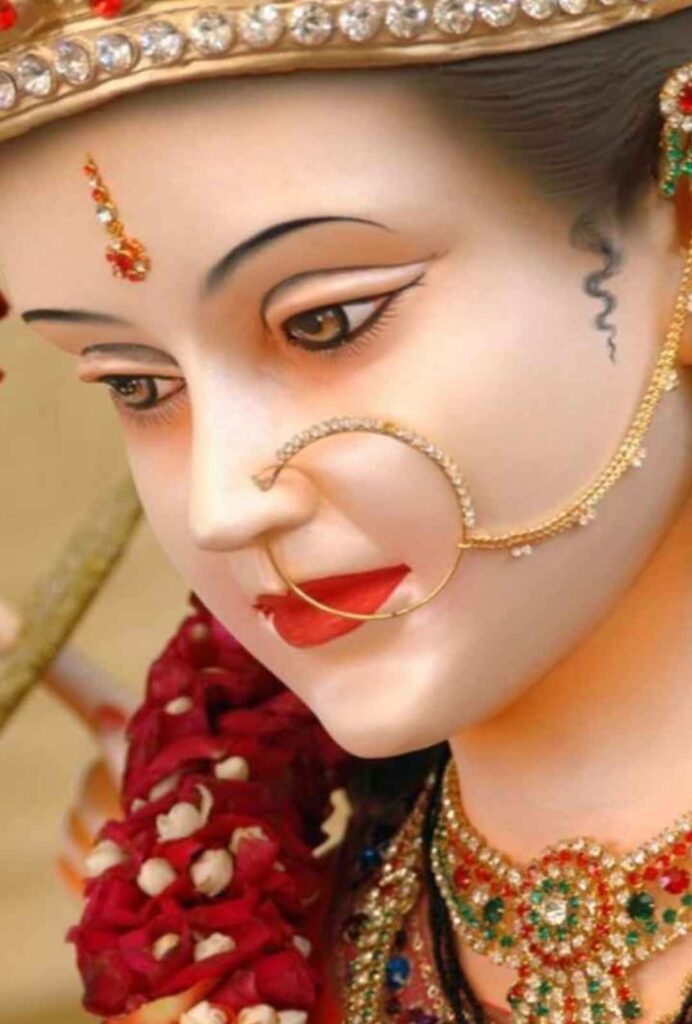 Navratri Special Whatsapp Dp Status Images 2022 maa durga face images for whatsapp dp