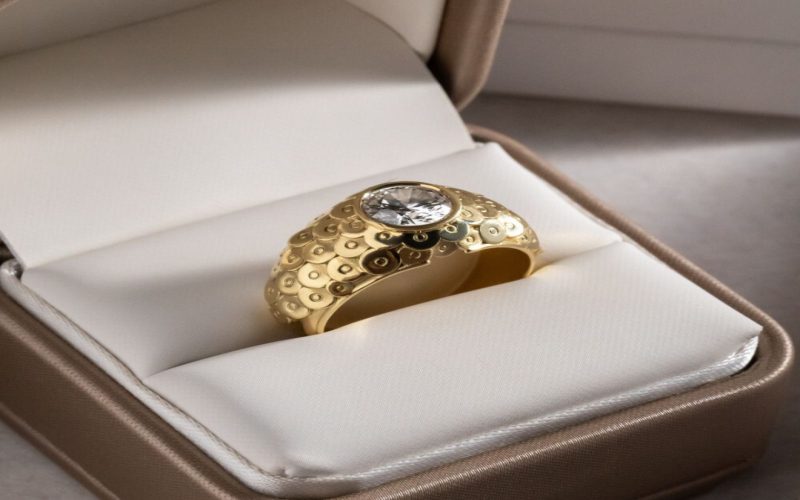 The Perfect Anniversary Gift He’ll Actually Love 2 tone mens wedding rings