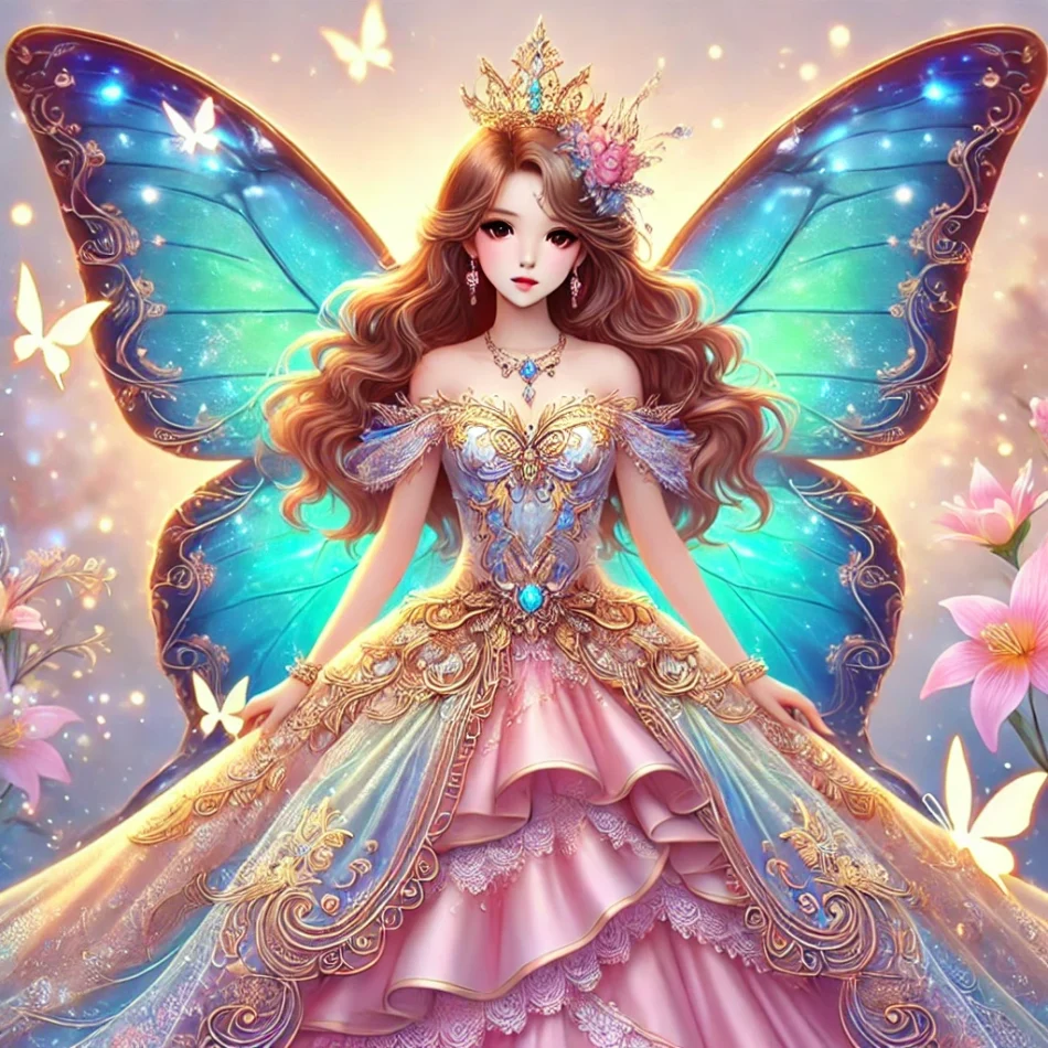 Princess Butterfly Dp For Whatsapp