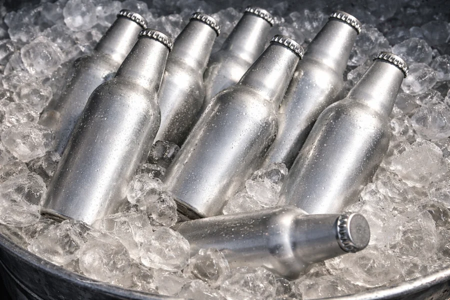 Aluminum Beer Bottles